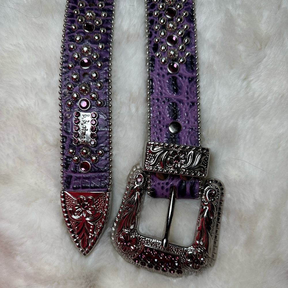 BB simon purple trojan belt !